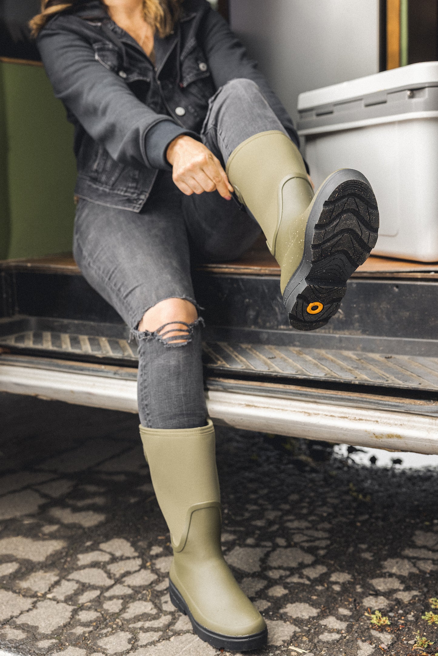 HAZEL TALL ADJUSTABLE CALF